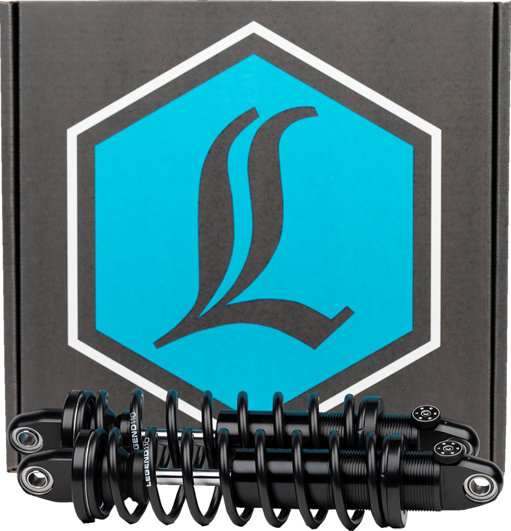 Amortiguadores De Suspensión Ajustables Legend Revo-A De 12" Para Harley-Davidson Touring