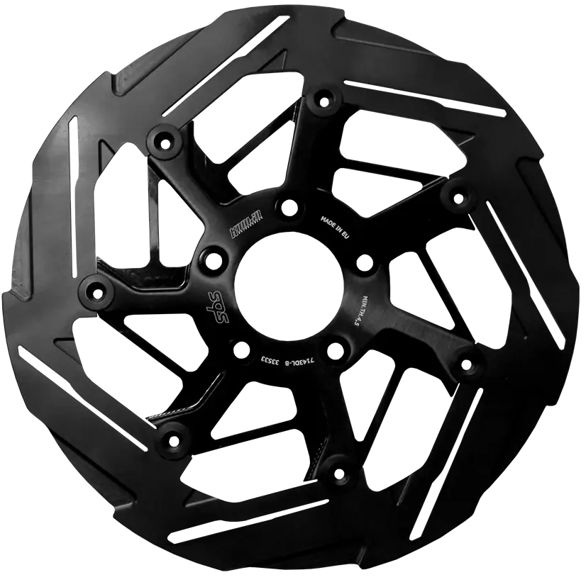 Kodlin 7Spk Schwarze Vorderradbremsscheibe für Harley Davidson