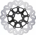 Gloss Black Wave Floating Brake Disc for Harley Davidson