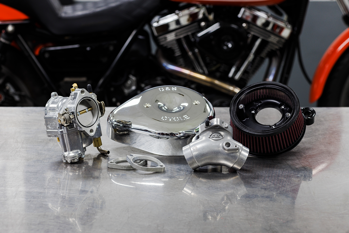 Stealth -kits en super E/G carburateur voor Harley Davidson