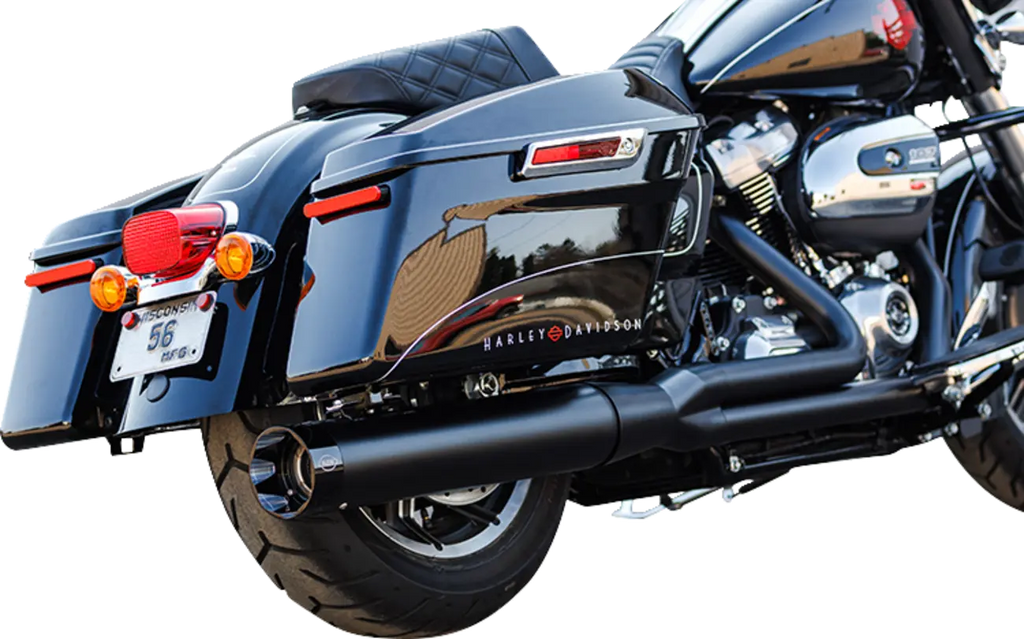 Sidewinder 2 In 1 50 State Black Exhaust System for Harley Davidson M8 Touring