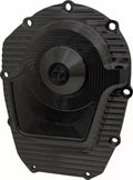 Tapa De Distribución Comp M8 Negra Con Aletas Para Harley-Davidson