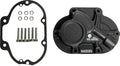 Black wrinkle Side Cover Transmission Kit for Harley Davidson 07-UP