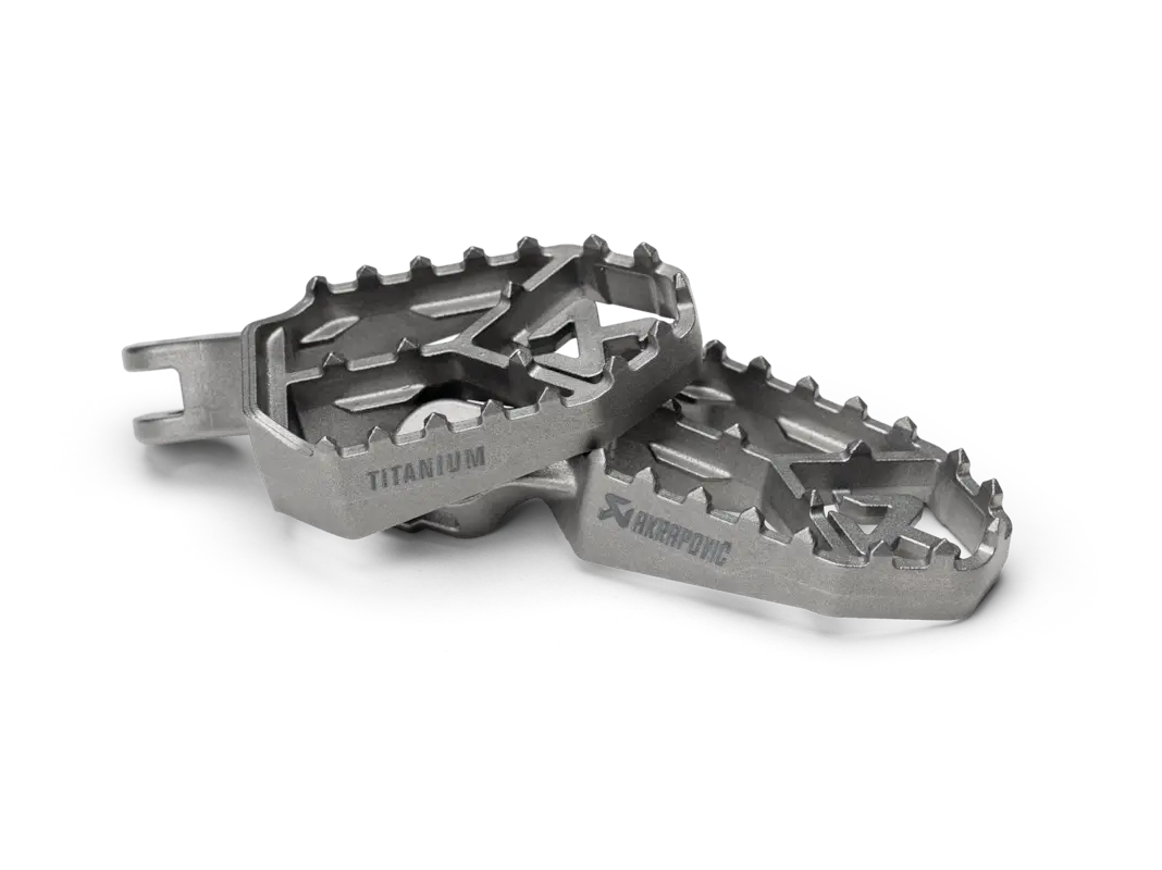 Titanium Footrests for Ducati Multistrada