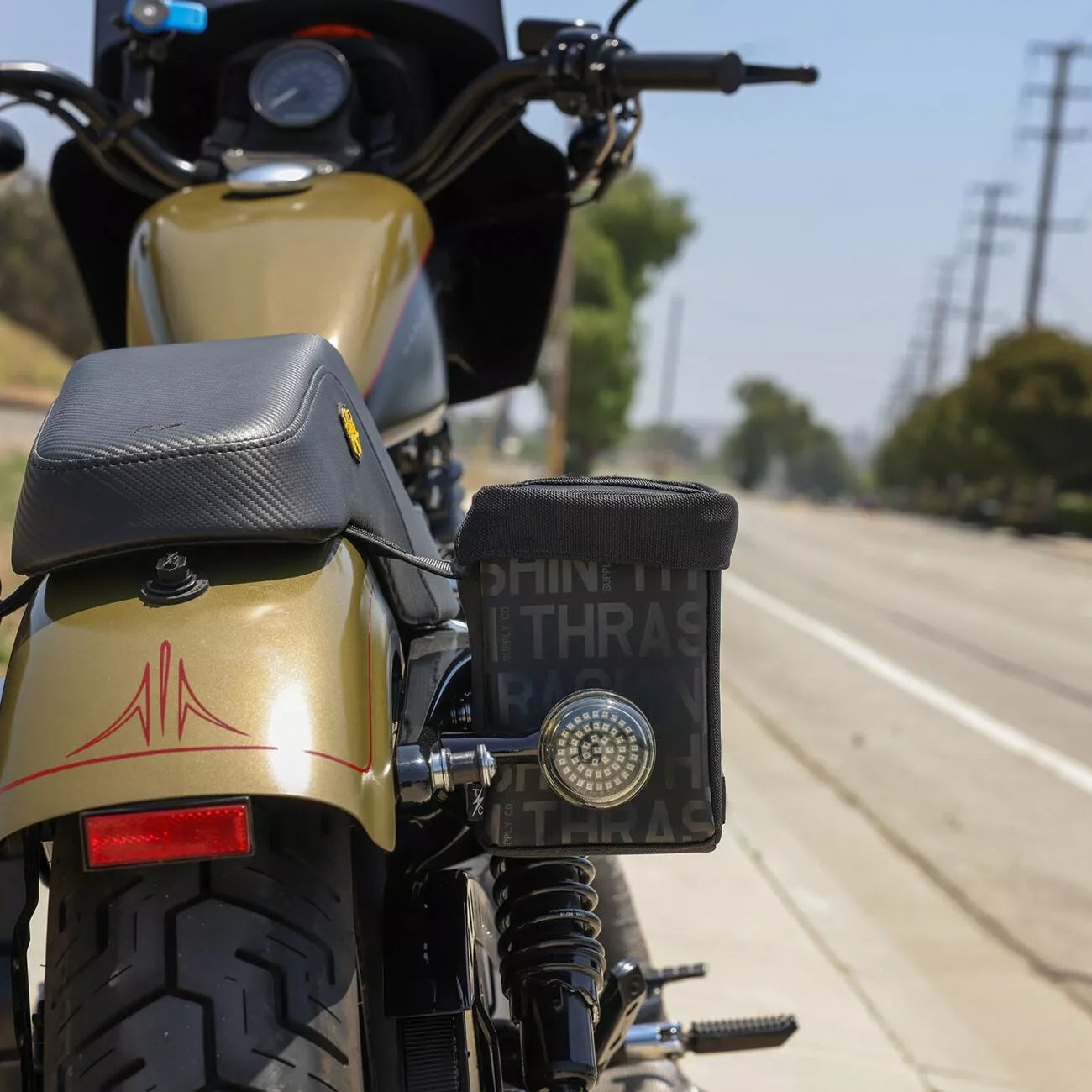 Trashin Essential Mini 8L Satteltaschen für Harley Davidson