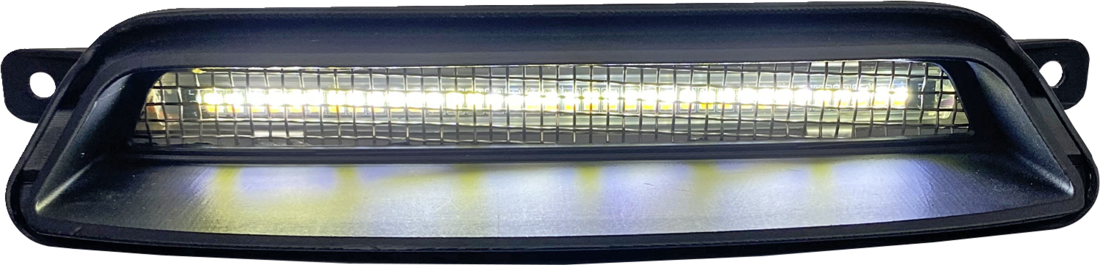 Dynamic LED Fairing Vent Inserts for Indian