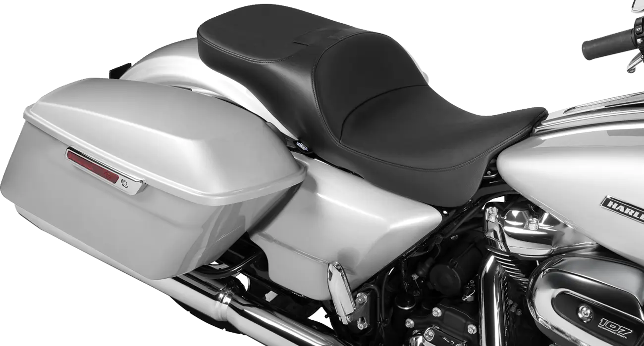 Asiento Freedom Liso Vinilo Para Harley Davidson