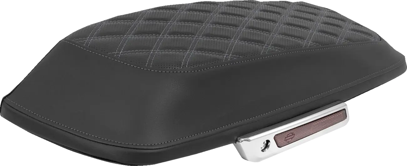 Fundas para tapa de alforja Lattice Stitched Cubierta SADDLEBAG LS BAGGER SLV STITCH