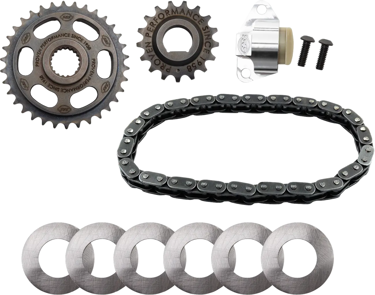 Kit de transmisión por cadena de árbol de levas CHAIN DRIVE Kit W/ TENSIONER - M8 17-UP