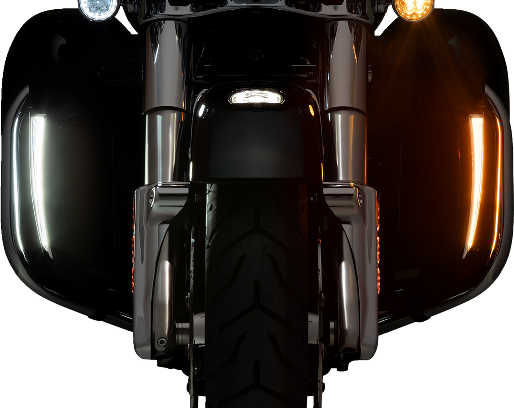 Fang® Chrom-Unterverkleidungslichter für Harley Davidson