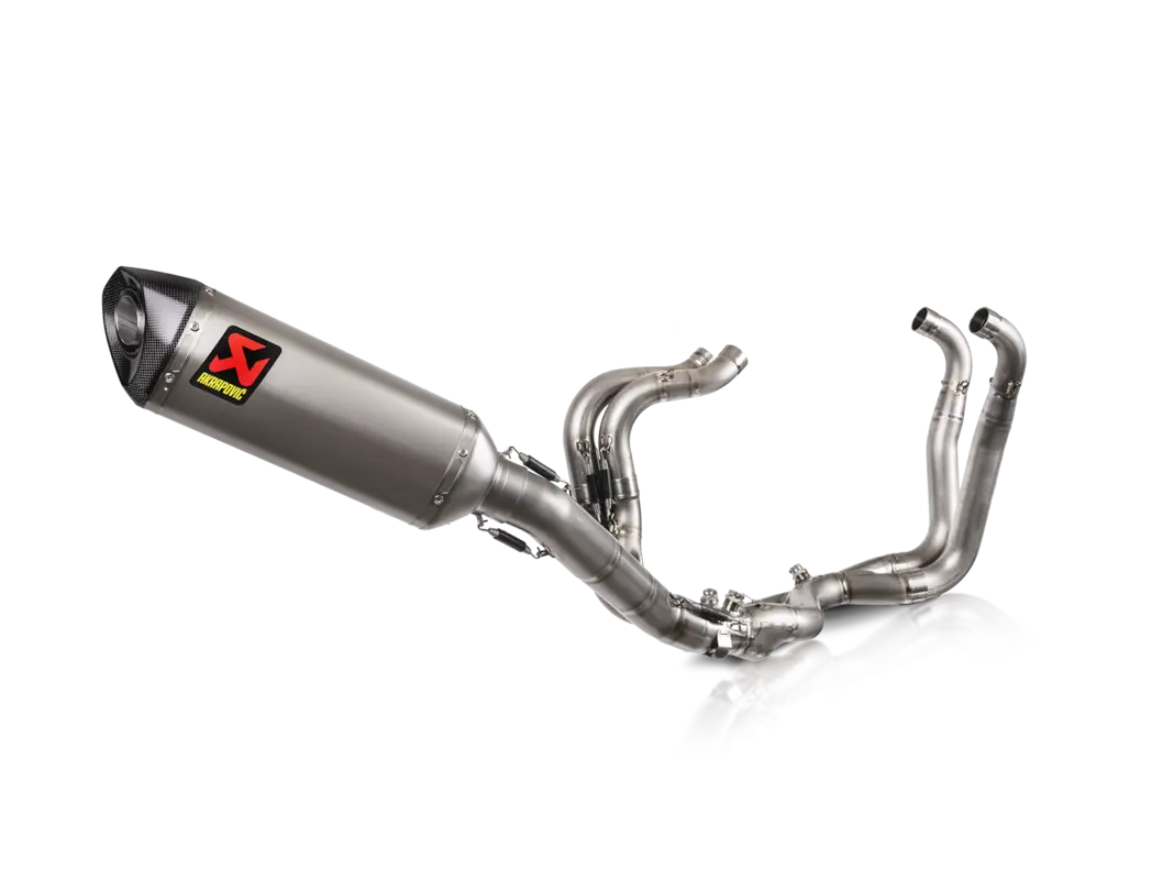 Sistema de escape completo Evolution Line Street EXHAUST EVO TIT/CF, RSV4/TUONO