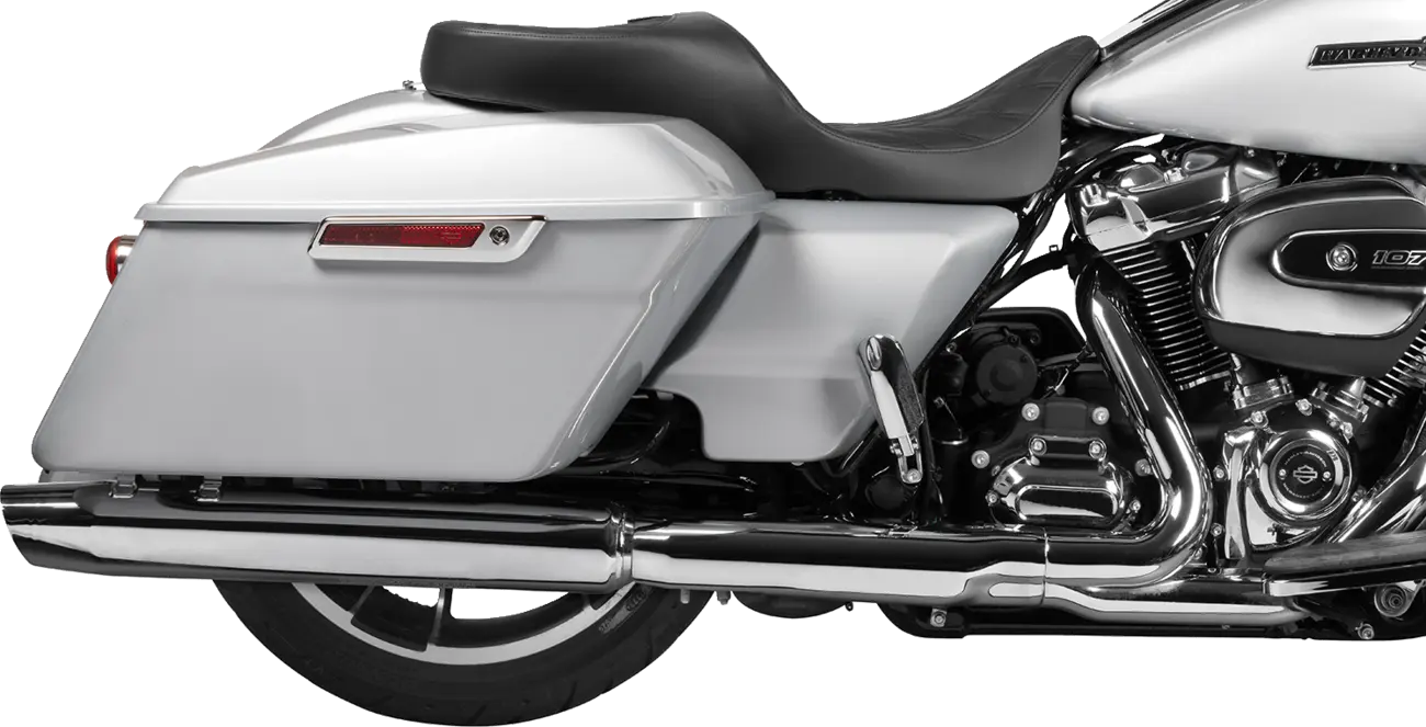 Asiento Freedom Doble Diamante Hilo Negro Para Harley Davidson Touring