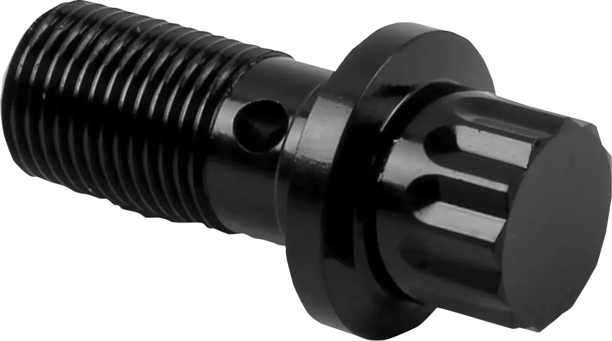Perno Banjo 7/16" Negro Para Harley Davidson