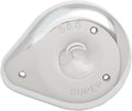 S&amp;S Teardrop A/C Cover, Chrome For Harley-Davidson