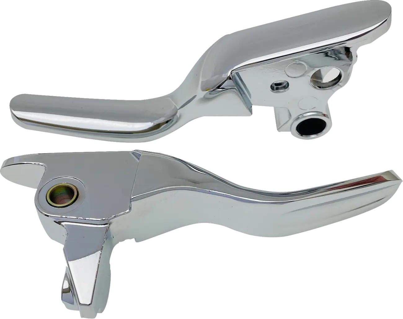 Kurze, verchromte Hebel für Harley Davidson 08-13 Touring