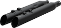 HP-Plus® Slip-On Slash-Up Schalldämpfer in Schwarz für Harley Davidson M8