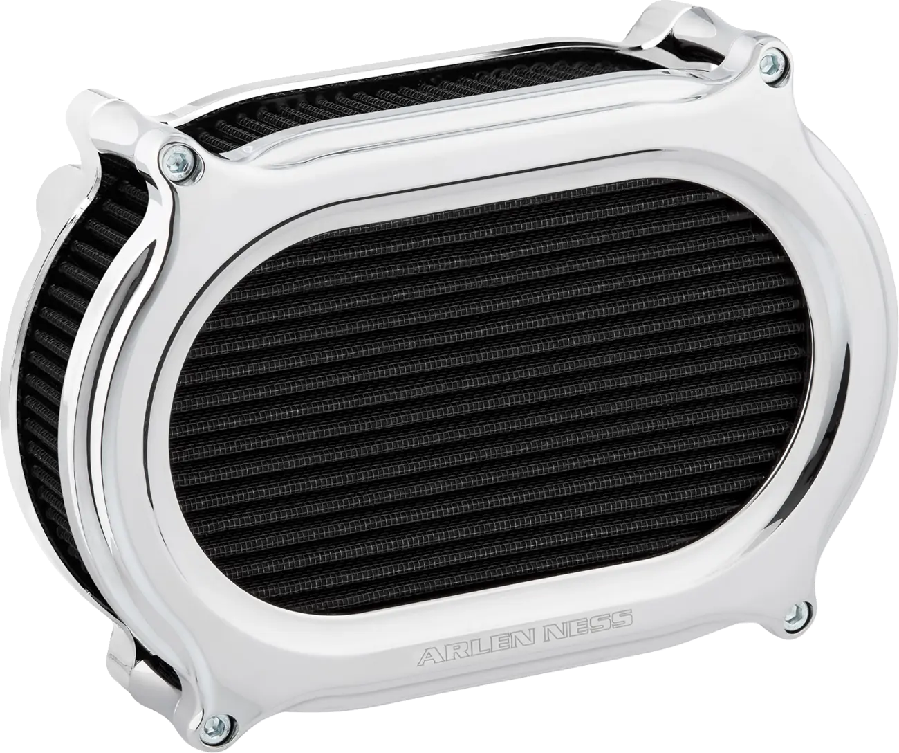 Stage II Chrome Oval Air Filter for Harley Davidson