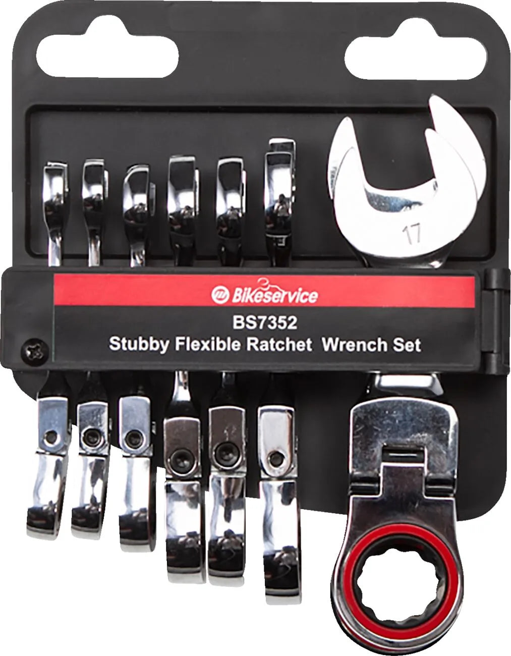 8pc Combination Ratchet Wrench Set