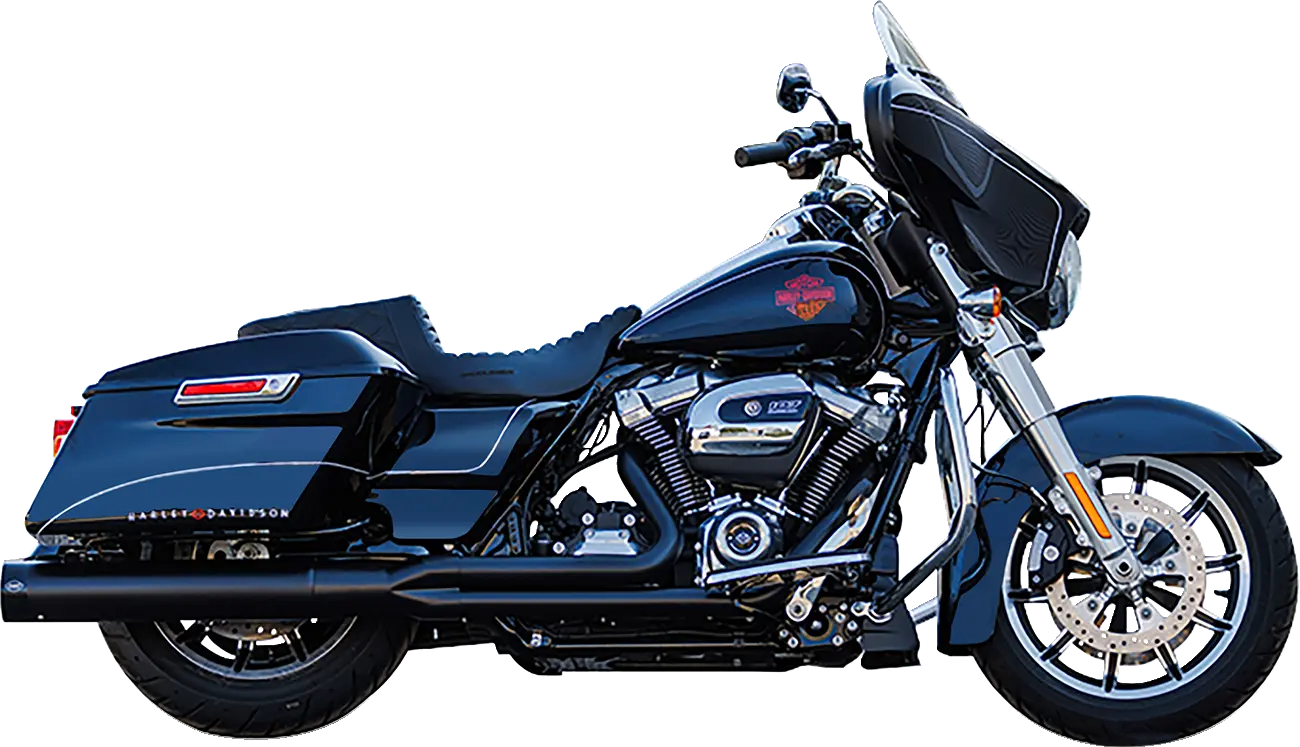 Sidewinder 2 In 1 50 State Black Exhaust System for Harley Davidson M8 Touring