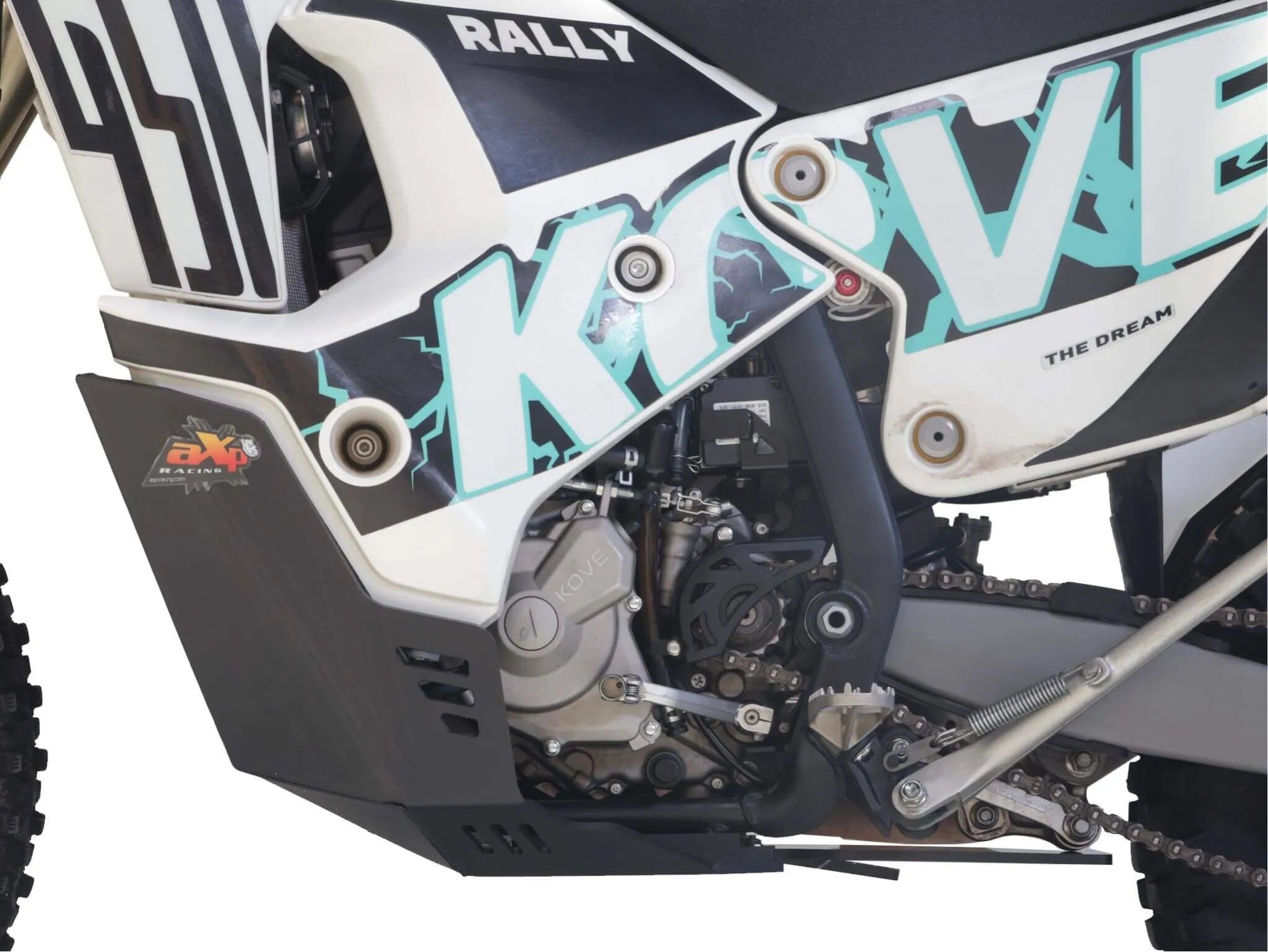 Protector Carter Xtrem ADV negra para Kove 450