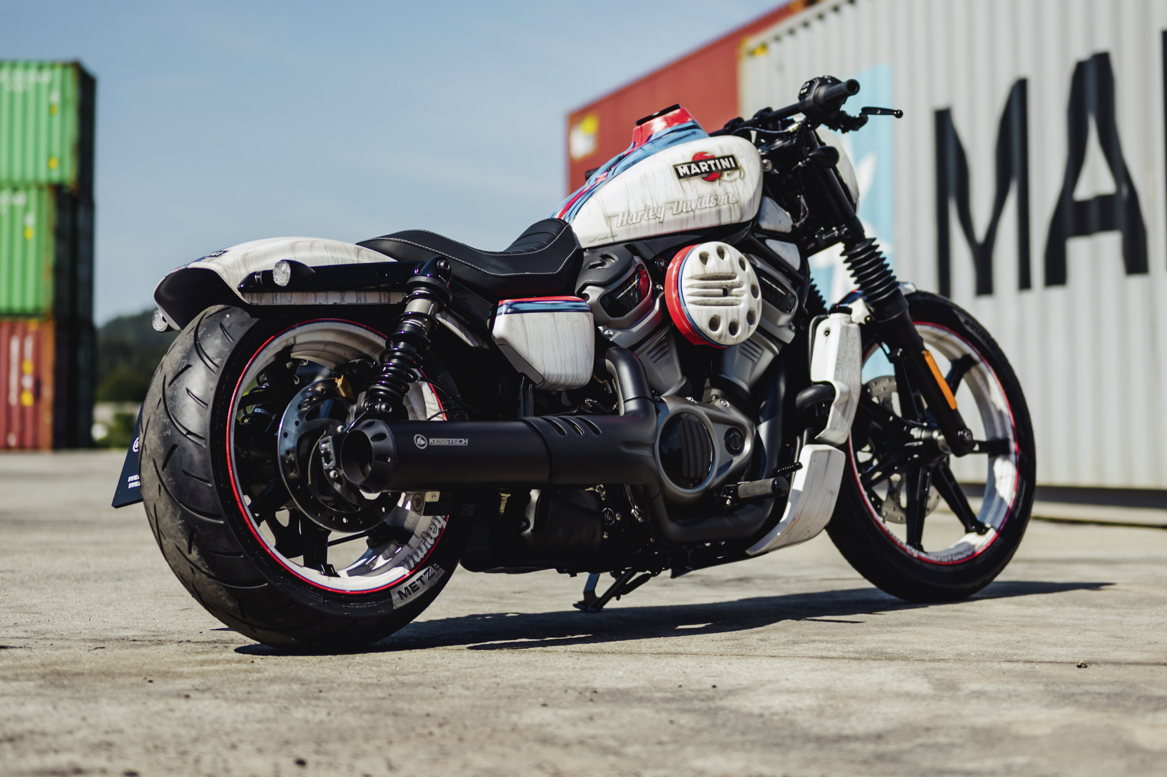 RH975 Schlitz-Luftfilterabdeckung für Harley Davidson