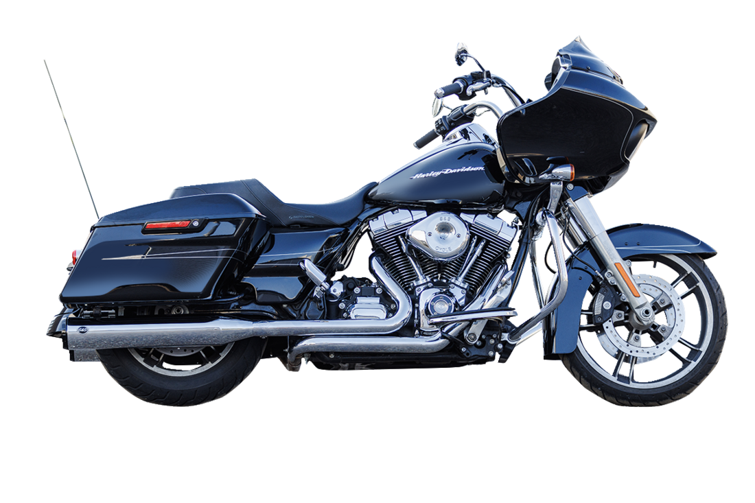 Silenciadores Slip-On Gnx 4,5” Cromado Para Harley Davidson