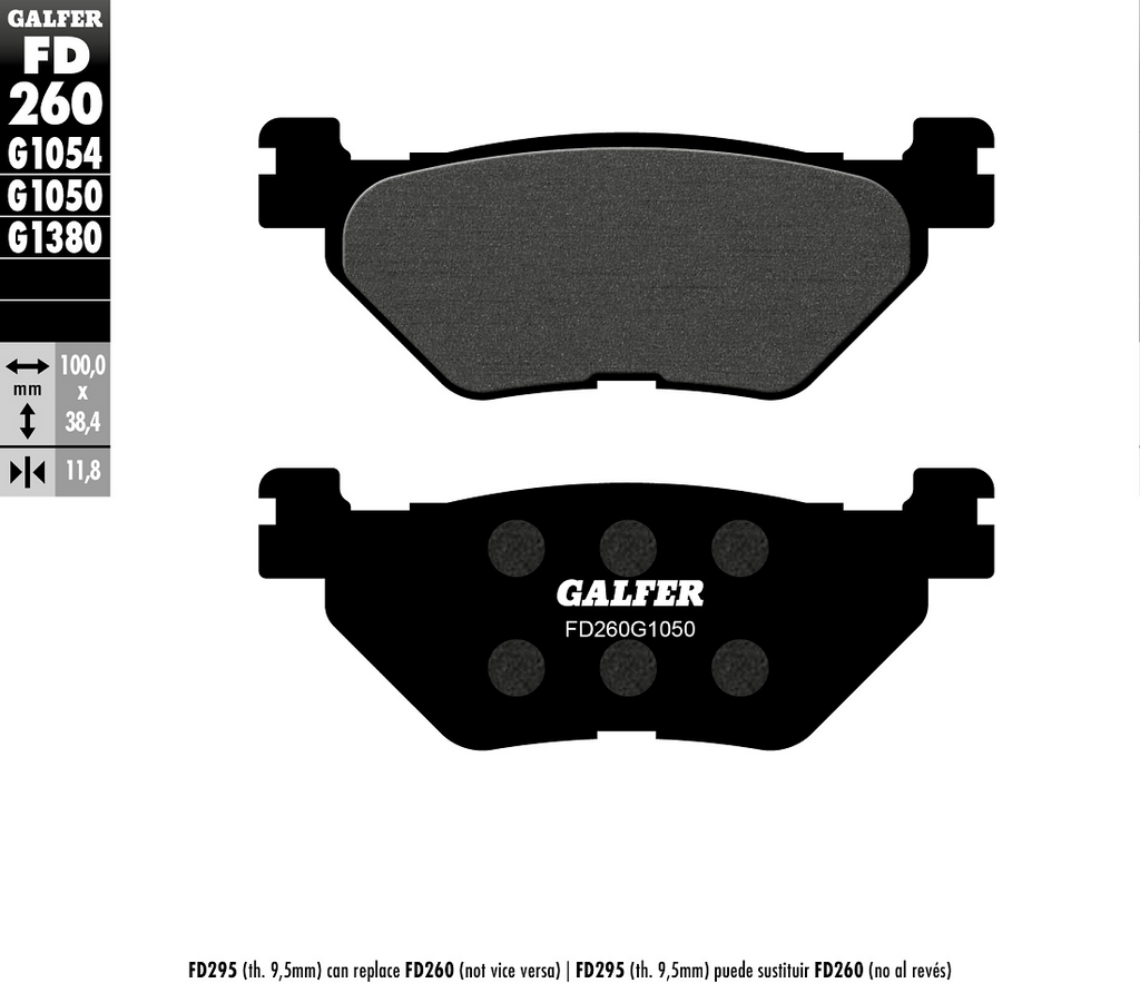 Semi-Metallic Brake Pads for Yamaha XP 500 T-Max Cup 03-