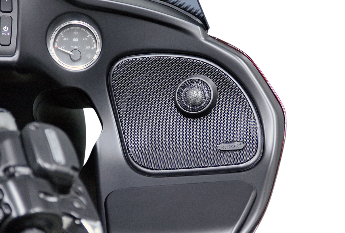 J&M ROKKER XXR EXTREME 400w 2-Speaker/Amplifier Kit For Harley-Davidson