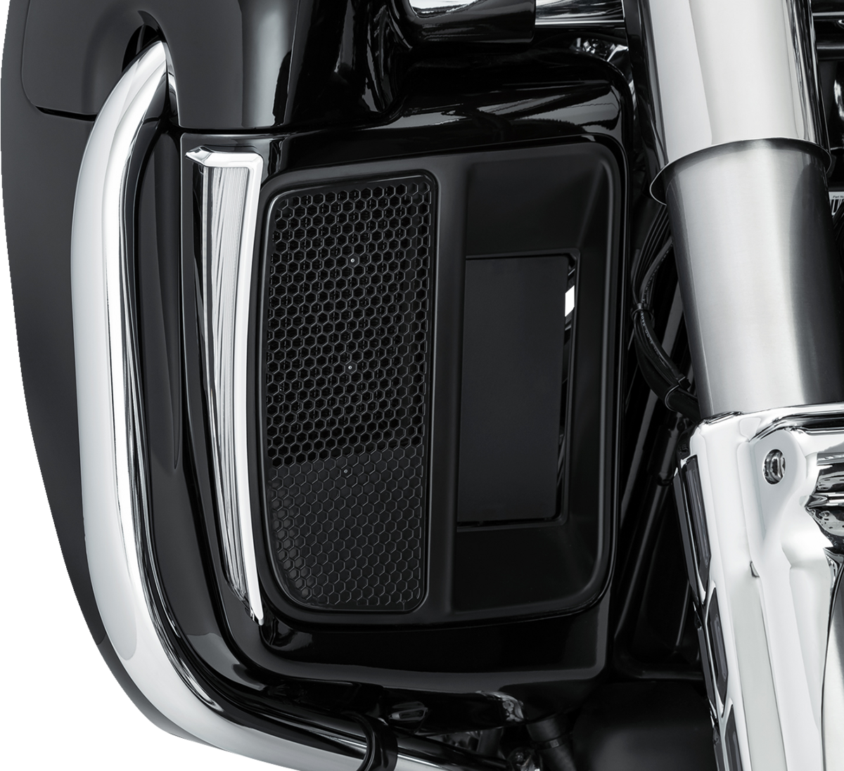 Fang® Lights for Lower Carenado Chrome for Harley Davidson