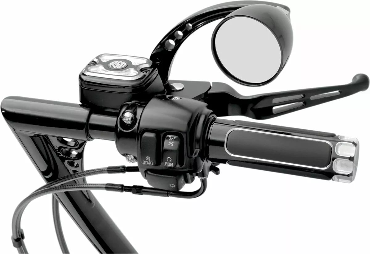 Kit Manetas Agujereadas Negro para Harley-Davidson