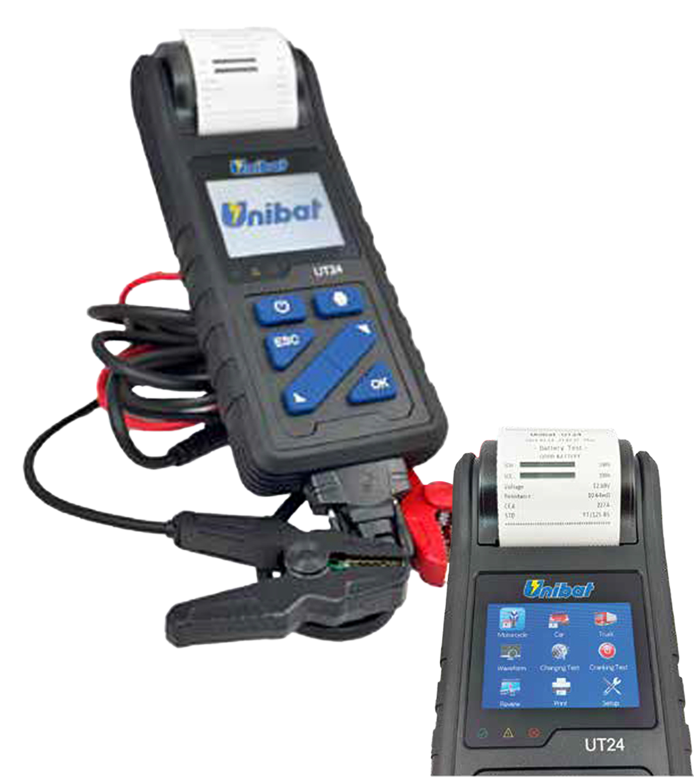 Unibat UT24 Motorcycle Battery Tester