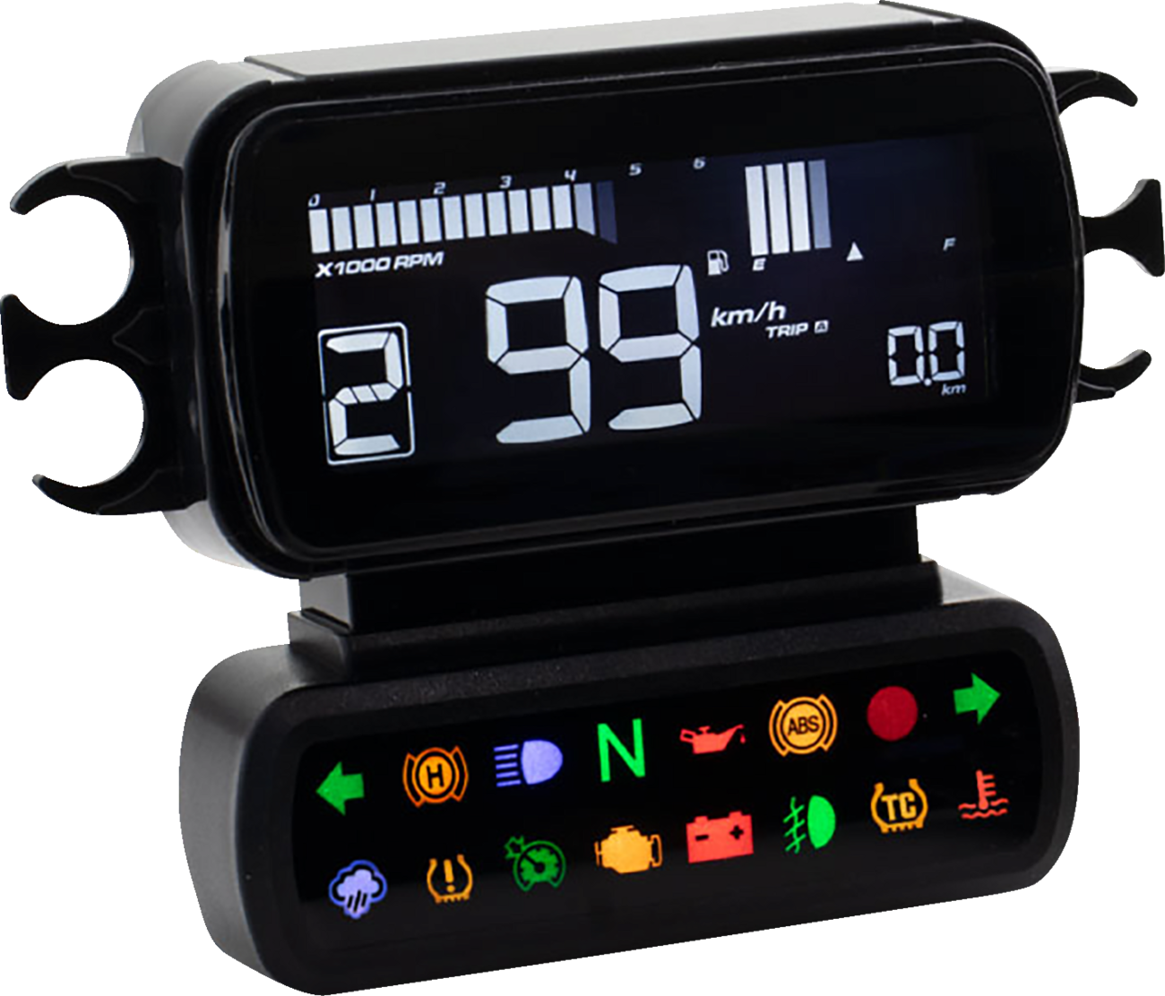 Velocímetro Multifunción LCD D2 Para Harley Davidson