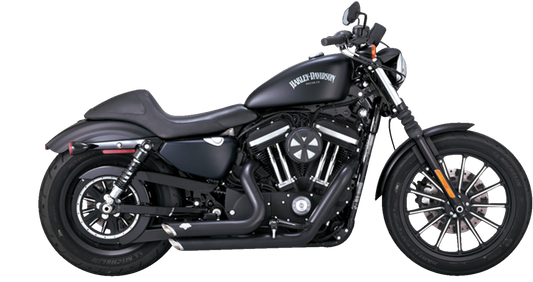 Escap Vance & Hies Black Shortshots voor Harley Davidson Sportster