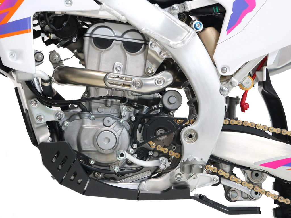 Xtrem Black Front Lower Skid Plate for Yamaha
