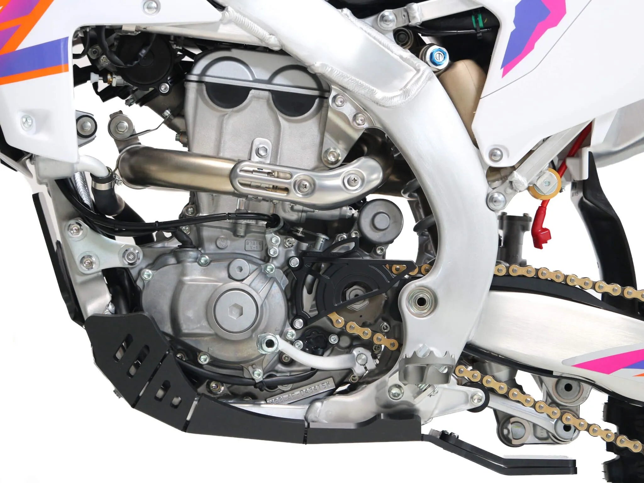 Xtrem Black Front Lower Skid Plate for Yamaha