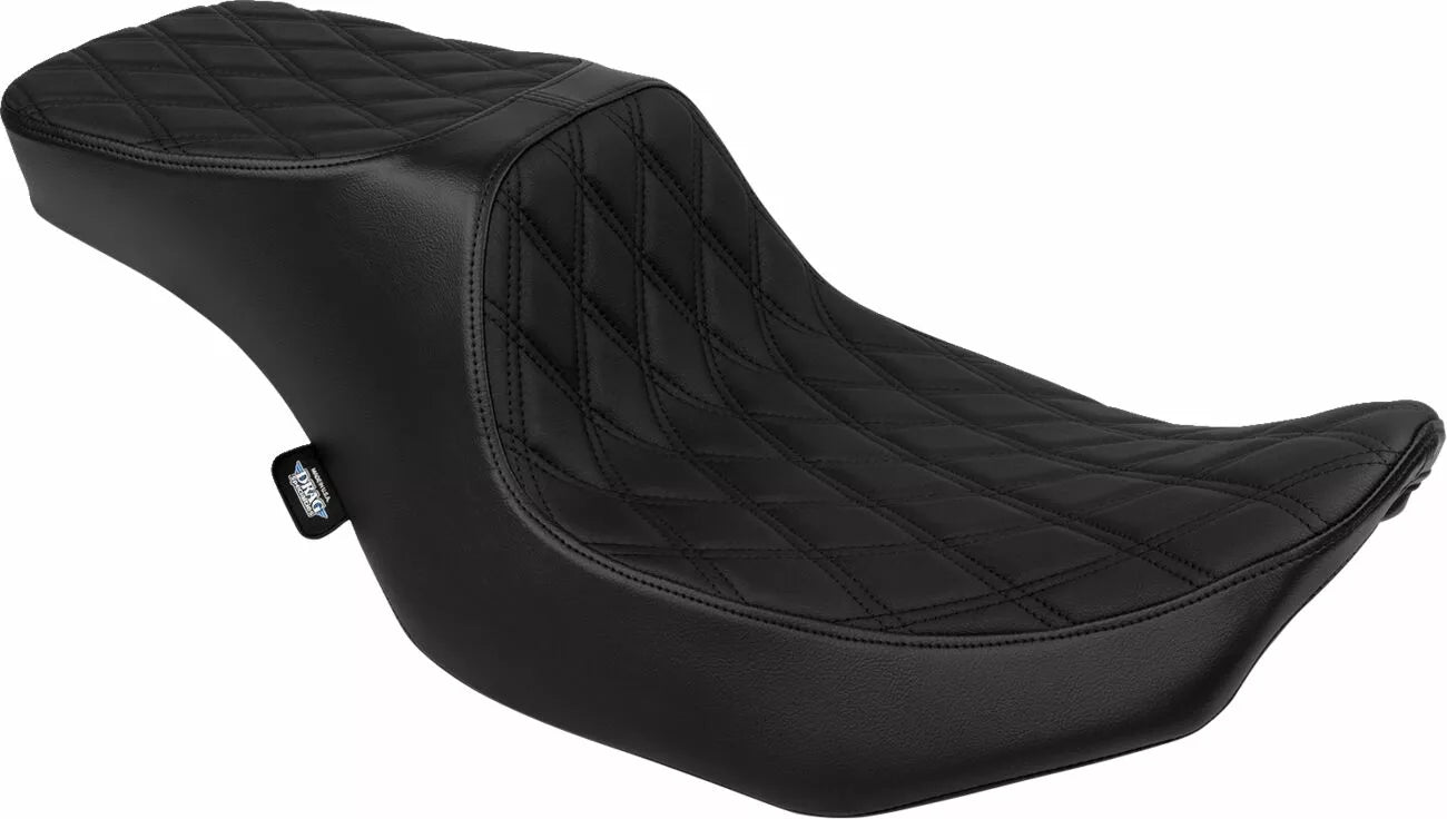 Predator 2-Up Performance Sitz Schwarz für Harley-Davidson