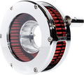 Kit de filtro de aire Slim BA AIR CLEANER BA - FLT 08-16 - SLIM CLEAR - CHROME/RED