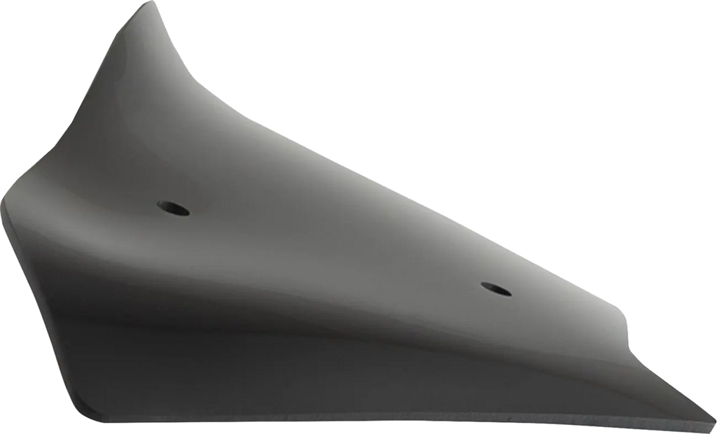 Flare™ 6,5" schwarze Windschutzscheibe für Harley Davidson FLH