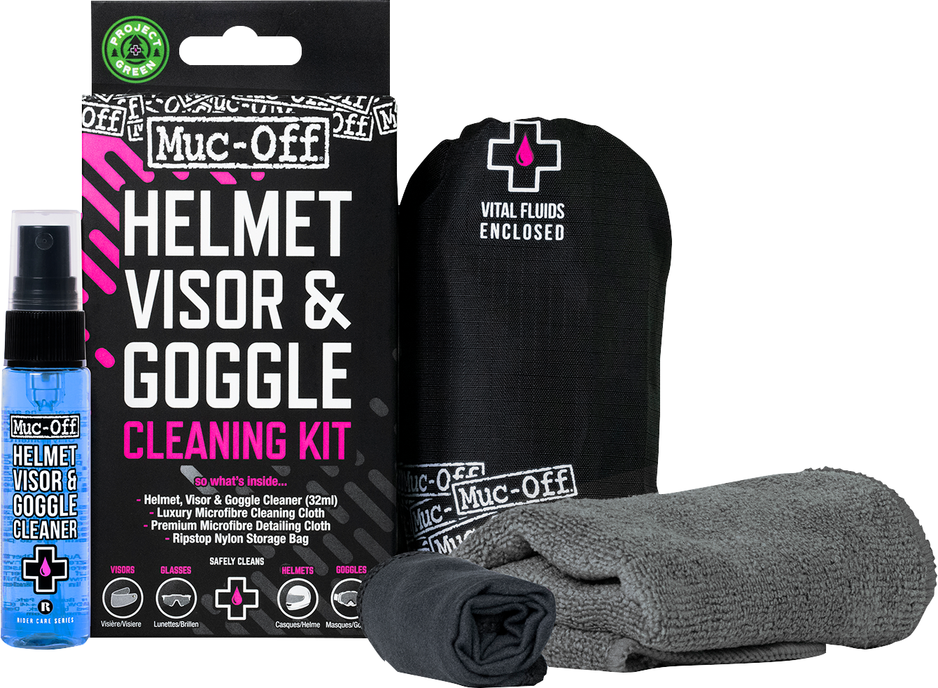 Visor, Lens, and Goggle Cleaning Kit