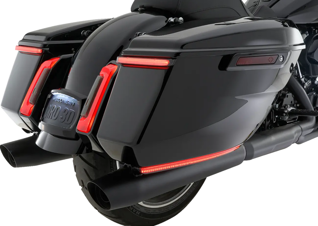 Getönte LED-Satteltaschenleuchten für Harley Davidson