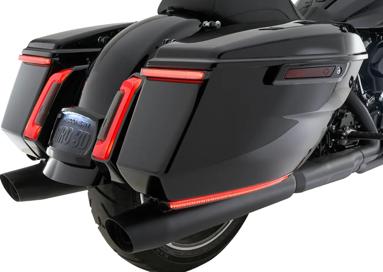 Getönte LED-Satteltaschenleuchten für Harley Davidson