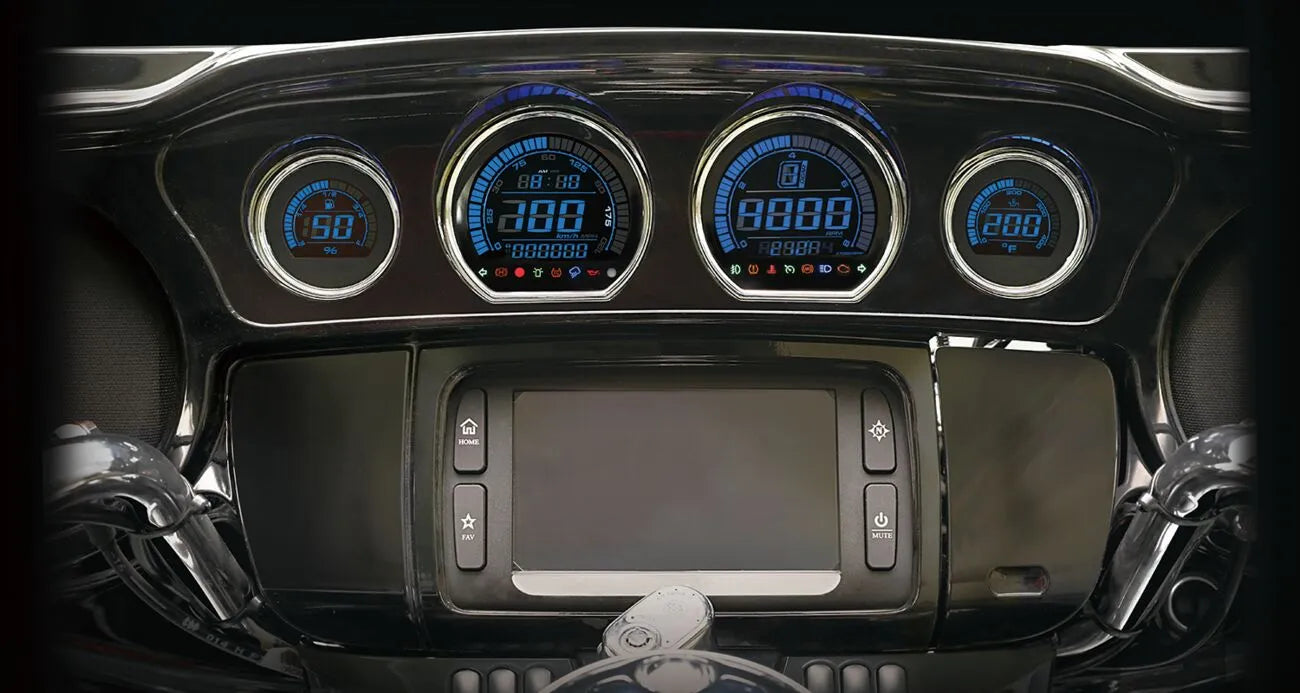Kit de indicadores LCD para Harley Davidson