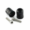 Black Aluminum Handlebar End 8X35 For Kawasaki