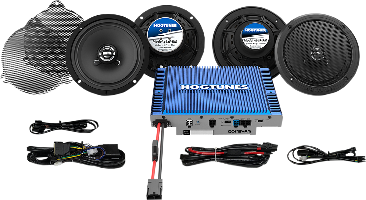 Kit Amplificador Y Altavoces 300W Para Harley-Davidson Touring 2014-2023