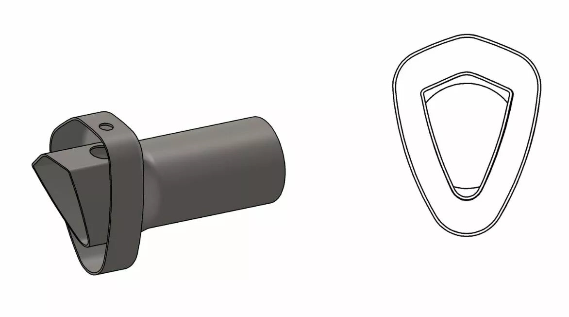 Killer Force/Konix Evo DB Reducer für Yamaha, Triumph und Kawasaki