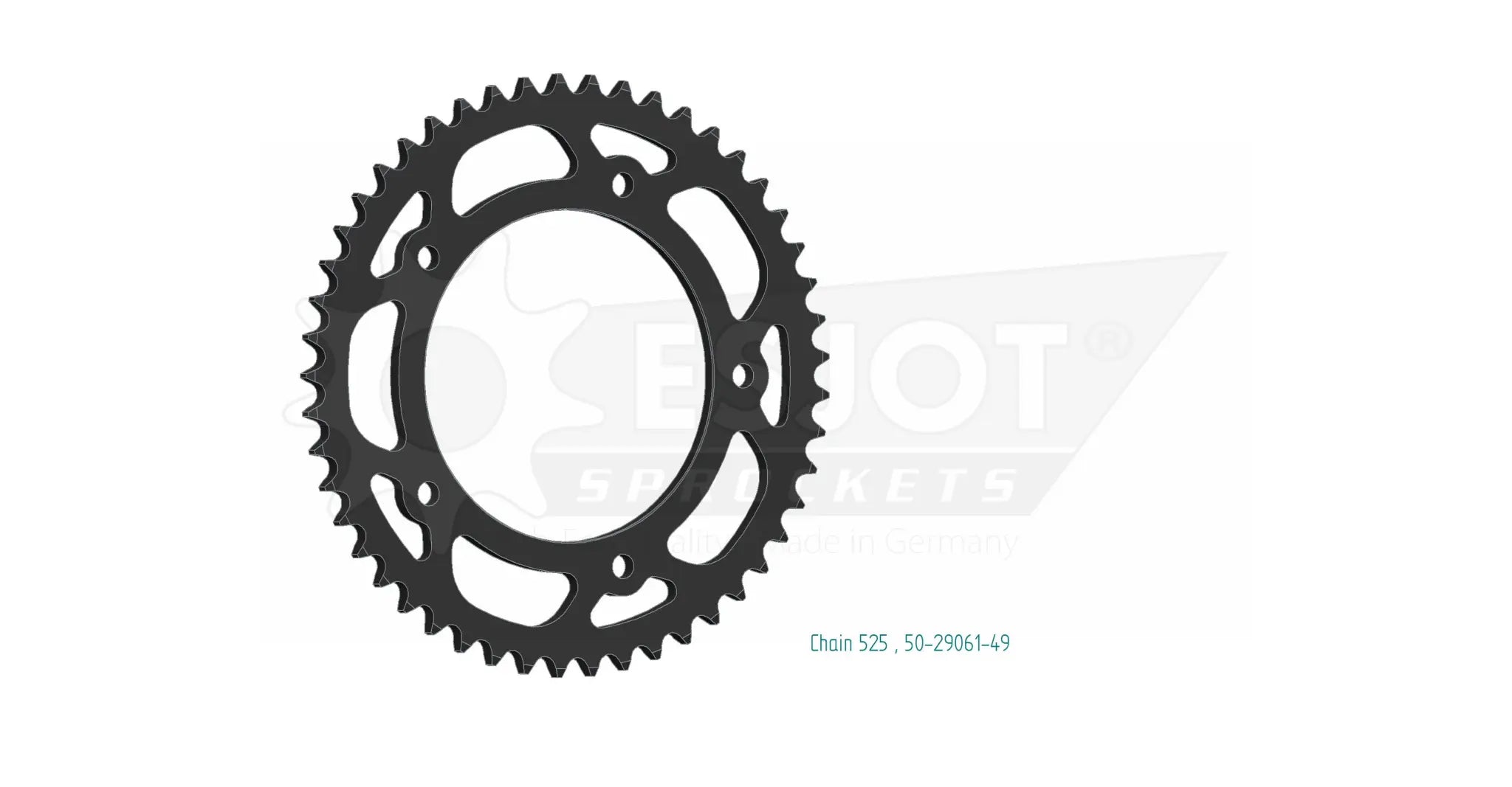 Standard 525 49T Rear Sprocket for Indian