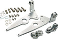 Chrome highway bar footpeg mounts for Indian