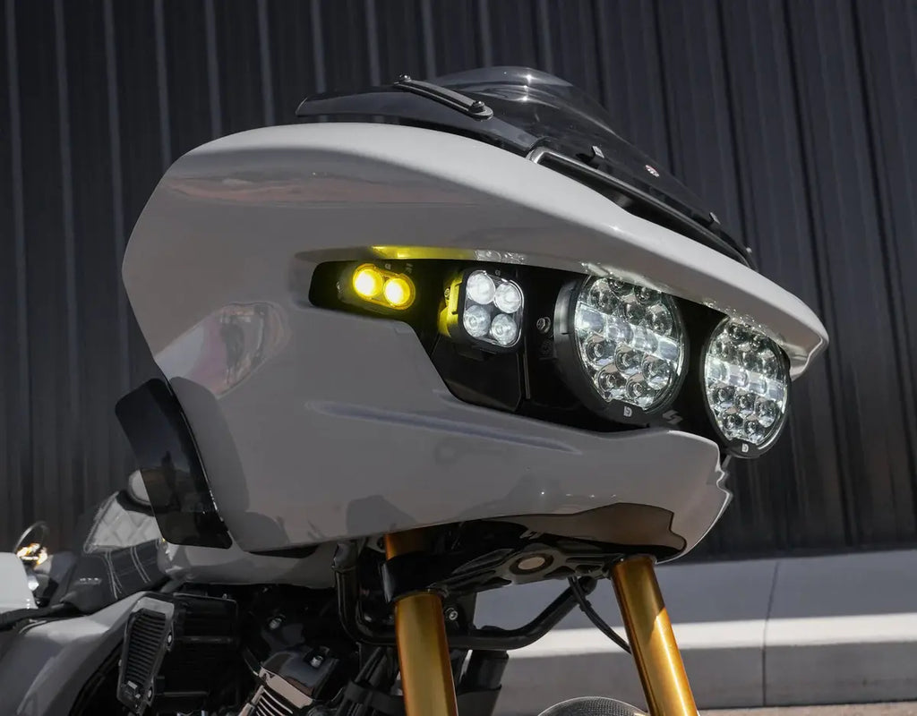 Komplettscheinwerfer-Kit Destroyer für Harley Davidson Road Glide