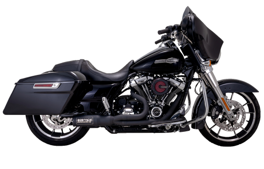 Escape Vance & Hines 2 En 1 Hi Output Negro Para Harley-Davidson Touring