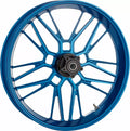 19 x 3,25 blaue verzweigte Speichenfelge für Harley Davidson